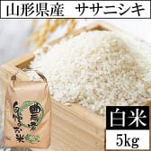 【5kg】令和8年産 山形県産 ササニシキ 精米 当日精米