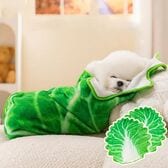 白菜みたいでかわいい♪ぬくぬくあったかミニブランケット