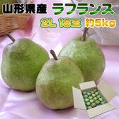 【予約受付】11月1日~順次出荷【約5kg(18玉入り)】ラフランス2L