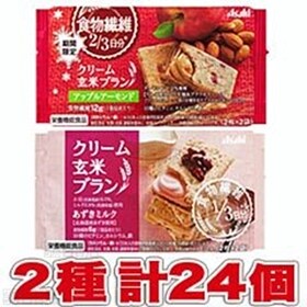 バランスアップ クリーム玄米ブラン　食物繊維アップルアーモンド / あずきミルク