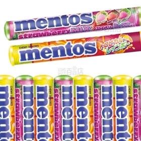 メントス ストロベリーミックス / トロピカルレインボー 各24本