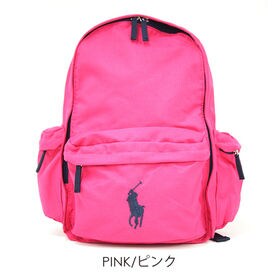 ポロ ラルフローレン/ビッグポニー/バックパック/ピンクを税込・送料込