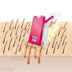 ヤーマン正規品 no!no!hair(ノーノーヘア) STA100MD 水玉を税込・送料
