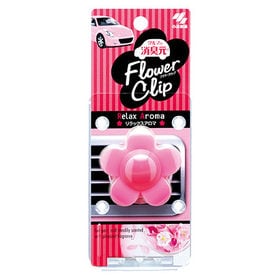 クルマの消臭元フラワークリップ リラックスアロマ(HC)