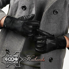 EOO+Hothandsイオプラスホットハンズ・高級ラムスキンメンズグローブ