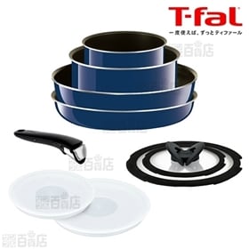 T-fal(ティファール)/インジニオ・ネオ グランブルー・プレミア セット9 (フライパン鍋9点セット/IH非対応)取っ手の取れる T-fal/L61491