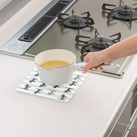 [2個セット]Belca キッチントッププレート キャット[20x20cm]/KTP-KN2020