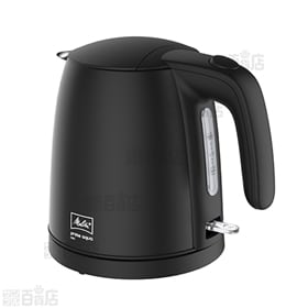メリタ(Melitta)/プライム アクア ミニ 電気ケトル1.0L(スモーキーブラック)/MEK18-3S