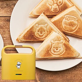 ドウシシャ くまのプーさん Disney ディズニー ホットサンドメーカー イエロー レシピ付き Tsh 701dph ちょっプル Dショッピング サンプル百貨店