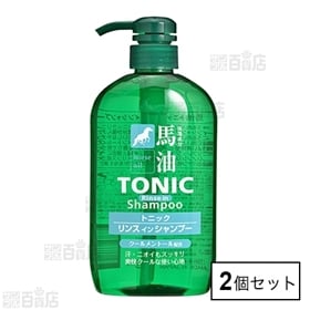 馬油 トニックリンスインシャンプー 600ml