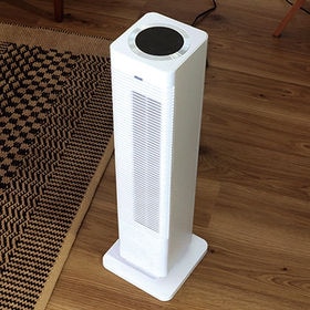 PRISMATE/2WAY タワーファン ヒーター&クールファン(ホワイト)/PR-WA002-WH