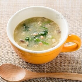 信州サーモンの味噌クリームスープ