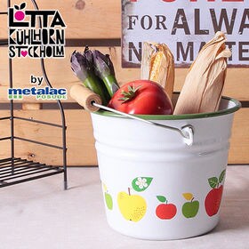 ロッタキュールホルン/ホーロー バケツ 箱入り[2.2L]/2106-LKを税込