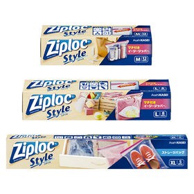 ジップロック(R)スタイル サイズ3種/ジップロック(R)フリーザーバック 大容量 サイズ2種