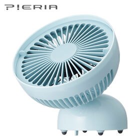 [ブルー]PIERIA/コンパクトファン ジロ (13枚羽根/DC)/FSU-112U-BL
