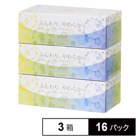 3箱×16パック / Dueプレミアムボックスティッシュ160組