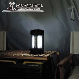 キャプテンスタッグ/雷神 COBランタン (4段階調整：HIGH＝約1000ルーメン)/UK-4055