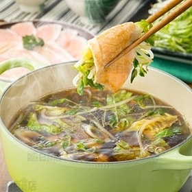 なべしゃぶ 柑橘醤油つゆ／なべしゃぶ  鶏がら醤油つゆ