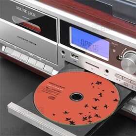 VERSOS(ベルソス)/マルチ レコードプレーヤー (リモコン付)/VS-M009