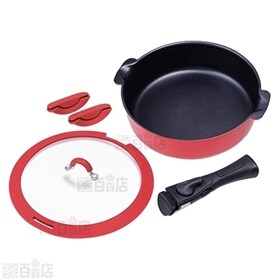 [レッド] 和平フレイズ/ToMay IH対応2WAYマルチパン24cm/RB-1721