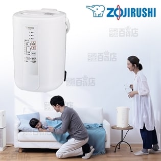 3.0L] 象印(ZOJIRUSHI)/スチーム式加湿器 (ホワイト)/EE-RQ50-WAを税込 ...