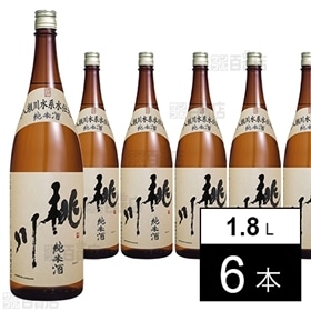 木枡付 桃川 純米酒 1.8L