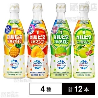 カルピス コンク4種セット | 料理のアレンジにもおすすめの希釈用バラエティセット