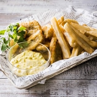 【8袋】フィッシュフリッター 1000g(約50個)