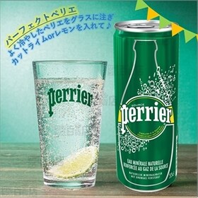 ペリエ 炭酸入りナチュラルミネラルウォーター 缶330ml