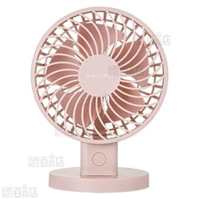 [ピンク] Three-up(スリーアップ)/USBミニデスクファン ナゴミ/DF-T1917PK