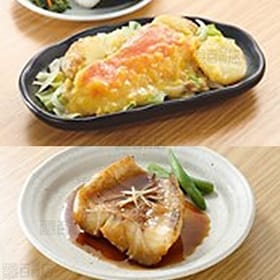 東洋水産 冷凍食品セット(魚介と野菜のアヒージョ100g/熟成鮭のちゃんちゃん焼き125g/赤魚の煮付け105g)