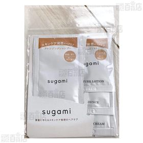 スガミ シャンプー詰め替え用＋ヘアオイル＋(4包入りサシェ5個付き※試供品)