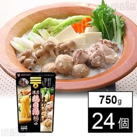 ミツカン 〆まで美味しい 濃厚鶏白湯鍋つゆ ストレート 75...
