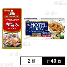 カレーパートナー 肉旨みペースト 30g / ザ・ホテルカレー 香り高い中辛 160g