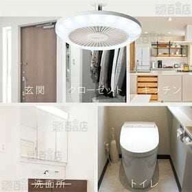 [昼白色/引掛けタイプ] ドウシシャ/サーキュライト (風量3段階)/DSLH62NWH