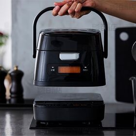 アイリスオーヤマ/分離式量り炊きIHジャー炊飯器3合 (50銘柄炊き/極厚銅釜使用)/RC-IM30-B