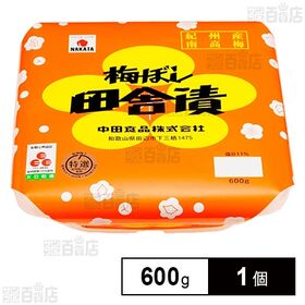 中田食品 紀州梅ぼし田舎漬 600g
