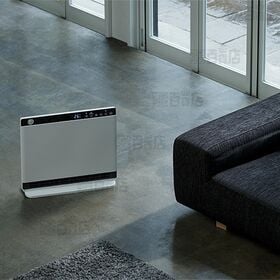 [ホワイト] Three-up(スリーアップ)/大風量パネルセラミックヒーター ヒートワイドスリム (人感・室温センサー付/リモコン付)/CH-S2236WH