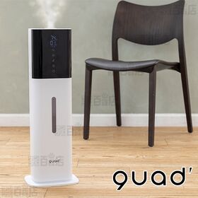 QUADS(クワッズ)/湿度コントロール機能付 大容量ハイブリッドタワー加湿器 「タワーズ」 (水タンク量：約8L)/QS216WH