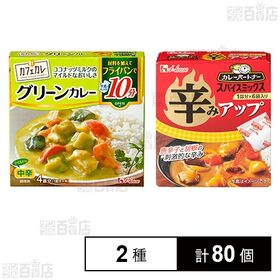 カフェカレ グリーンカレー 54g／カレーパートナースパイスミックス 辛みアップ 4.2g(0.7g×6袋)