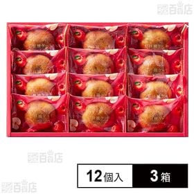 果実たっぷり ふじ林檎ケーキ12号 12個入