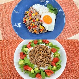 国産豚で作った (麻婆の具 / タコライスの具 / ガパオライスの具)