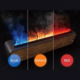 [ダークウッド] QUADS(クワッズ)/LEDリラクシングライト加湿器 「ラグフレイム」/QS329DW