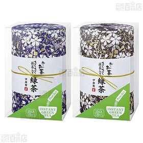 和紙缶入り お～いお茶さらさら緑茶 スティック 14.4g(18本)