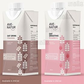 アベナトゥル オーツドリンク&スムージー250ml 2種(チョコレート/ストロベリー)