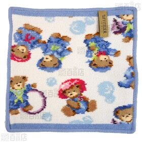 <LITTLE SKIPPERS>フェイラーハンドタオル 25cm×25cm<ライトブルー>