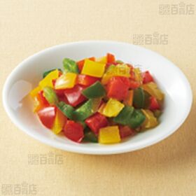 中国産 便利な自然解凍品 ブロッコリーIQF 500g / 三色ピーマンダイスカットIQF 500g