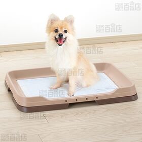 お掃除簡単ステップトレー レギュラー ダークブラウン