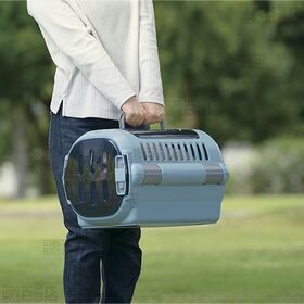 キャンピングキャリーファイン ダブルドア S ブルー