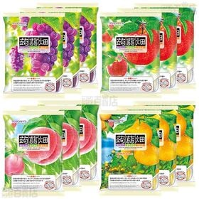 マンナンライフ 蒟蒻畑 4種計12袋セット(蒟蒻畑ぶどう味/蒟蒻畑りんご味/蒟蒻畑白桃味/蒟蒻畑温州みかん味)